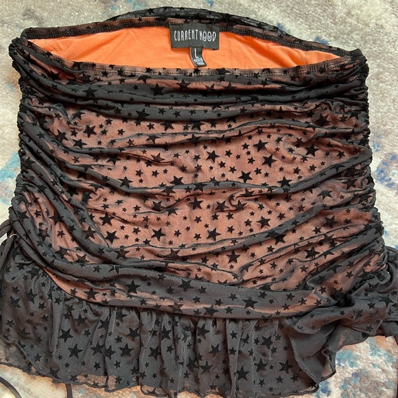 Current Mood Vice Mesh Set - Large - Orange and Black - Picture 6 of 8